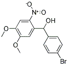 (4-BROMO-PHENYL)-(4,5-DIMETHOXY-2-NITRO-PHENYL)-METHANOL 结构式