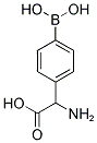 AMINO[4-(DIHYDROXYBORYL)PHENYL]ACETIC ACID 结构式