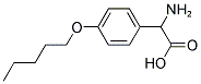 Amino[4-(pentyloxy)phenyl]acetic acid 结构式