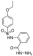 4-ETHOXY-N-(2-HYDRAZINOCARBONYL-PHENYL)-BENZENESULFONAMIDE 结构式