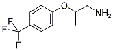 2-(4-TRIFLUOROMETHYL-PHENOXY)-PROPYLAMINE 结构式