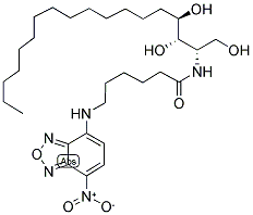 C6NBD-植物鞘氨醇 结构式