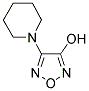4-PIPERIDINO-1,2,5-OXADIAZOL-3-OL 结构式