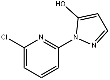 2-(6-CHLORO-2-PYRIDINYL)-2,4-DIHYDRO-3H-PYRAZOL-3-ONE 结构式