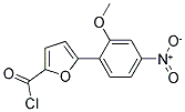 5-(2-甲氧基-4-硝基苯)呋喃-2-甲酰氯 结构式