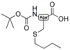 BOC-(S)-BUTYL-L-CYS 结构式