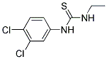 N-(3,4-DICHLOROPHENYL)-N'-ETHYLTHIOUREA 结构式