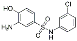 3-AMINO-N-(3-CHLORO-PHENYL)-4-HYDROXY-BENZENESULFONAMIDE 结构式