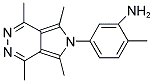 2-METHYL-5-(1,4,5,7-TETRAMETHYL-PYRROLO-[3,4-D]PYRIDAZIN-6-YL)-PHENYLAMINE 结构式