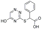[(5-Hydroxy-1,2,4-triazin-3-yl)thio](phenyl)acetic acid 结构式