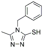 4-BENZYL-5-METHYL-4H-[1,2,4]TRIAZOLE-3-THIOL 结构式