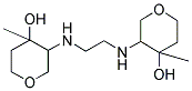 3-({2-[(4-HYDROXY-4-METHYLTETRAHYDRO-2H-PYRAN-3-YL)AMINO]ETHYL}AMINO)-4-METHYLTETRAHYDRO-2H-PYRAN-4-OL 结构式