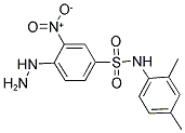 N-(2,4-DIMETHYL-PHENYL)-4-HYDRAZINO-3-NITRO-BENZENESULFONAMIDE 结构式