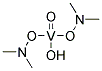 Bis(N,N-dimethylhydroxamido)hydroxooxovanadate 结构式