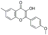 3-Hydroxy-4'-methoxy-6-methylflavone 结构式