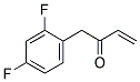 1-(2,4-DIFLUORO-PHENYL)-BUT-3-EN-2-ONE 结构式