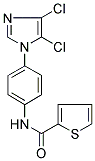 N-[4-(4,5-DICHLORO-1H-IMIDAZOL-1-YL)PHENYL]THIOPHENE-2-CARBOXAMIDE 结构式