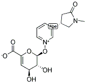 COTININE-N-(4-DEOXY-4,5-DIDEHYDRO)-BETA-D-GLUCURONIDE 结构式