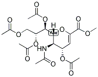 N-ACETYL-4,7,8,9-TETRA-O-ACETYL-2,3-DEHYDRO-2-DEOXYNEURAMINIC ACID, METHYL ESTER 结构式