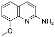 8-Methoxyquinolin-2-amine 结构式