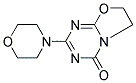 2-MORPHOLIN-4-YL-6,7-DIHYDRO-4H-[1,3]OXAZOLO[3,2-A][1,3,5]TRIAZIN-4-ONE 结构式