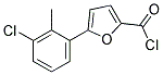 5-(3-Chloro-2-methylphenyl)furan-2-carbonyl chloride