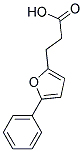 3-(5-PHENYL-FURAN-2-YL)-PROPIONIC ACID 结构式