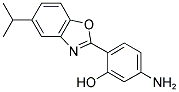 5-Amino-2-(5-isopropyl-benzooxazol-2-yl)-phenol 结构式