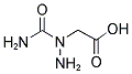 2-(AMINOAMINOCARBONYLAMINO)ACETIC ACID 结构式