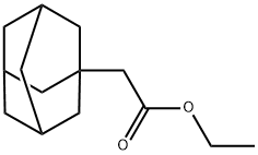 1-金刚烷乙酸乙酯 结构式