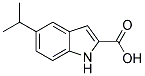 5-ISOPROPYL-1H-INDOLE-2-CARBOXYLIC ACID 结构式