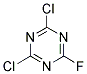 2,4-DICHLORO-6-FLUORO-1,3,5-TRIAZINE 结构式