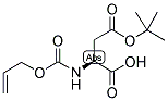 ALOC-ASP(OTBU)-OH 结构式