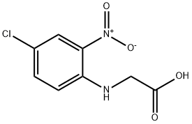 (4-氯-2-硝基苯基)甘氨酸 结构式