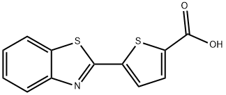 5-BENZOTHIAZOL-2-YL-THIOPHENE-2-CARBOXYLIC ACID 结构式