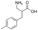 2-AMINOMETHYL-3-P-TOLYL-PROPIONIC ACID 结构式