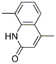 4,8-DIMETHYL-2(1H)-QUINOLINONE 结构式