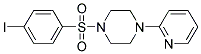 4-IODO-1-((4-(2-PYRIDYL)PIPERAZINYL)SULFONYL)BENZENE 结构式