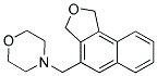 4-(1,3-DIHYDRONAPHTHO[1,2-C]FURAN-4-YLMETHYL)MORPHOLINE 结构式