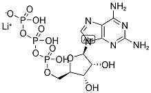 2-AMINOADENOSINE-5'-TRIPHOSPHATE LITHIUM SALT 结构式
