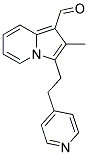2-METHYL-3-(2-PYRIDIN-4-YL-ETHYL)-INDOLIZINE-1-CARBALDEHYDE 结构式