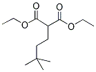 DIETHYL 2-(3',3'-DIMETHYLBUTYL)MALONATE 结构式