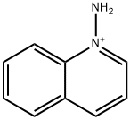 1-AMINOQUINOLINIUM 结构式