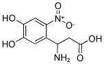 3-AMINO-3-(4,5-DIHYDROXY-2-NITRO-PHENYL)-PROPIONIC ACID 结构式