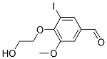 4-(2-HYDROXYETHOXY)-3-IODO-5-METHOXYBENZALDEHYDE 结构式