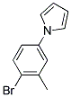 1-(4-BROMO-3-METHYL-PHENYL)-1H-PYRROLE 结构式