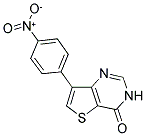 7-(4-NITROPHENYL)-3H-THIENO[3,2-D]PYRIMIDIN-4-ONE 结构式