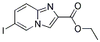 ETHYL 6-IODOIMIDAZO[1,2-A]PYRIDINE-2-CARBOXYLATE 结构式