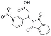3-(1,3-DIOXO-1,3-DIHYDRO-2H-ISOINDOL-2-YL)-3-(3-NITROPHENYL)PROPANOIC ACID 结构式