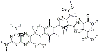 METHOTREXATE GLUTAMATE2, [3H]- 结构式